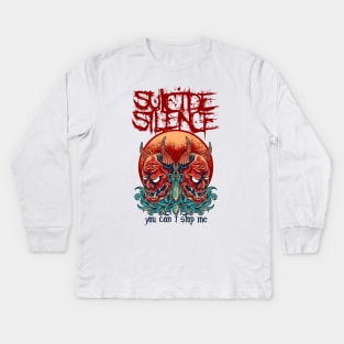 Suicide Silence You Can't Stop Me Kids Long Sleeve T-Shirt